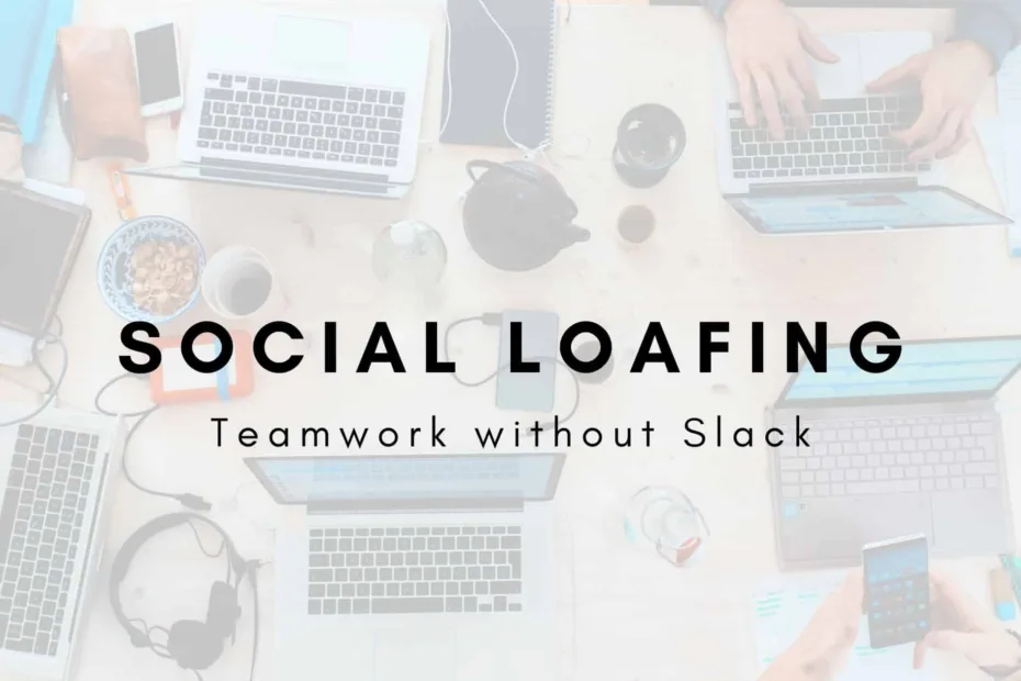 SOCIAL LOAFING