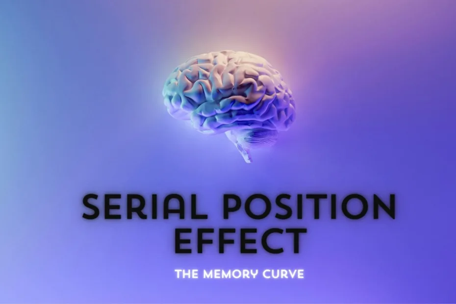 Serial Position Effect